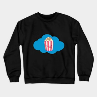 Funny popcorn shirt Crewneck Sweatshirt